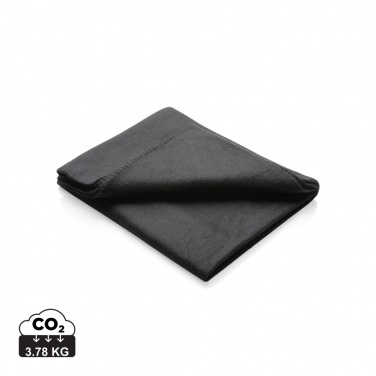 Logo trade promotional merchandise image of: Fleece blanket in pouch